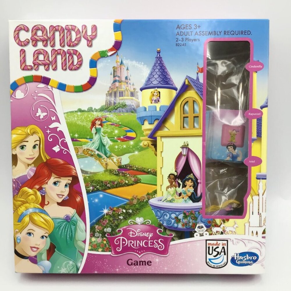 Candy Land Disney Princess Edition Board Game *Complete* Preschool Hasbro 2014 - Picture 7 of 9
